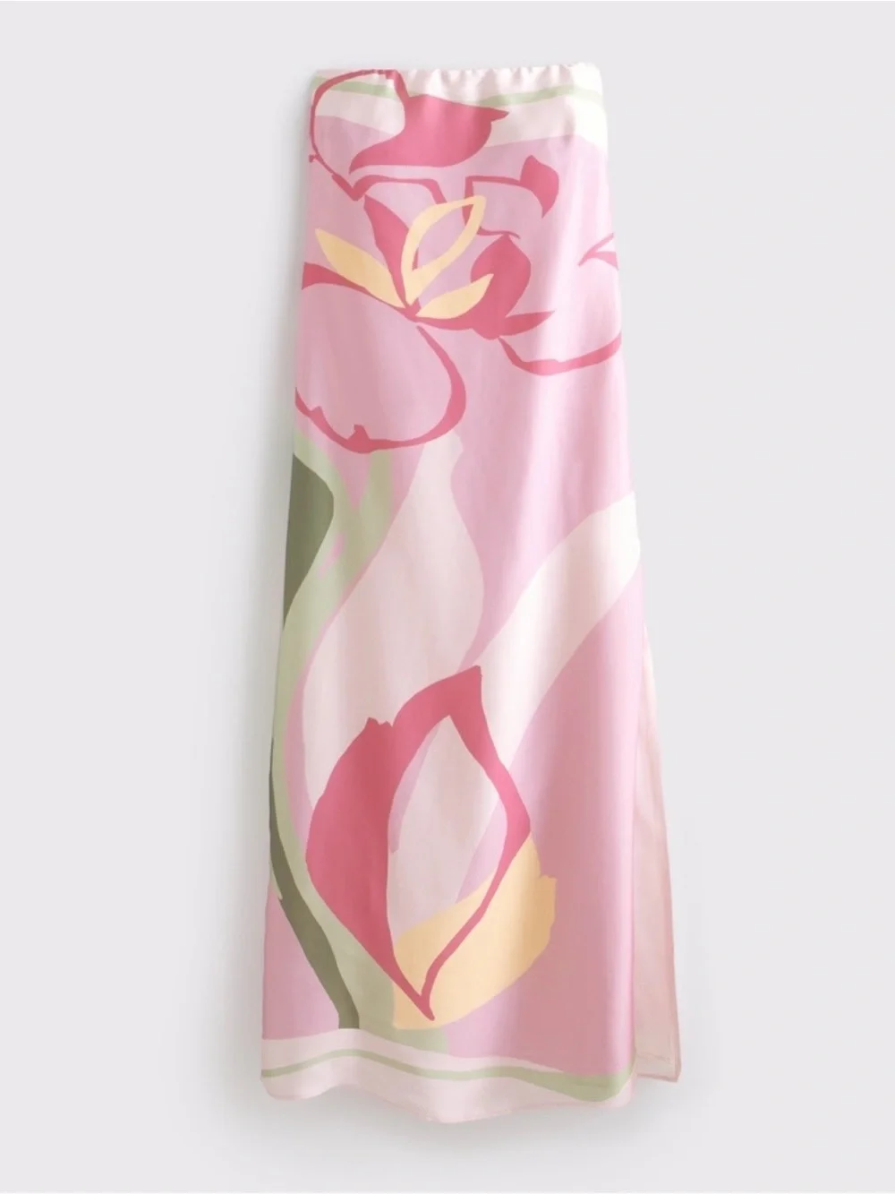 Strapless Slip Maxi Dress